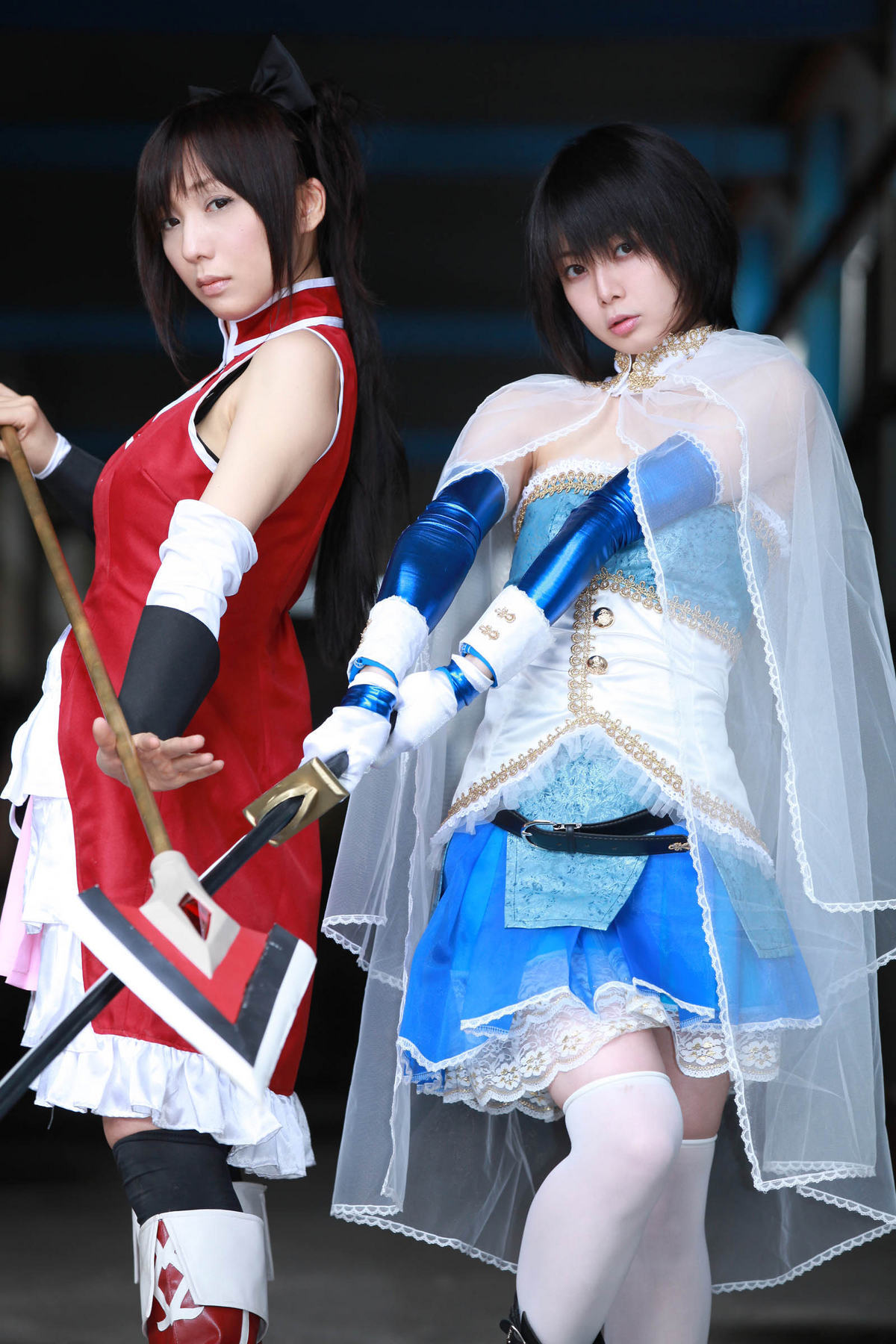 (C80) (コスプレ)   Sayaka and Kyoko  CosPlay制服诱惑套图
